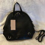 JustFab 🖤✨ Dome Rucksack with Front Slip Pocket in Black Photo 5