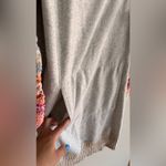 Anthropologie Daily Practice by Cozy Cowl Neck Tunic Dress gray pink size large Photo 8