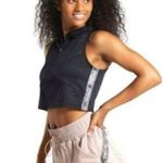 Gymshark Revival Zip Up Crop Top in Black XS Photo 1