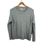 J.Crew  Women’s Ribbed Boyfriend Crewneck Sweater Extra Soft Yarn Grey S Photo 1