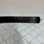 Gap Genuine Leather Black Studded Belt Size 32 Photo 6