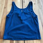 Balance Collection  Blue Cropped Athletic Tank Top Photo 1
