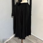 Denim & Supply Ralph Lauren Denim &‎ Supply Ralph Lauren Black Rare Bohemian Maxi Retro Ruffled Skirt Sz S Photo 5