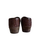 Sanita Women's‎ Brown Leather Slip on Mule Clogs sz 38 Comfort Nurse Photo 3