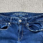 American Eagle Outfitters Women's Dark Blue Skinny Jeans Photo 1