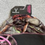 Huntworth  Camo Fleece Lined Beanie Hat Oak Tree Evo Pink Trim Women's M/L Photo 4