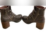 OTBT $168  Oregon Heel Hiker Leather Boots in brown 8 Photo 3