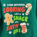 Wound Up  M christmas graphic sweatshirt looking like a snack holiday gingerbread Photo 2