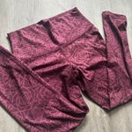 Lululemon  Women's Burgundy and Purple Leggings Photo 2