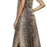 Good American  Leopard Satin Slip Midi Dress​​​​​​​ Photo 1