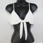 ladies white bikini top size M White Size M Photo 0