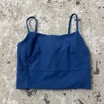 Lululemon Wunder Train Strappy Tank Top Size 4 in Pitch Blue Photo 2