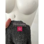 Vince  Colorblock Preppy Sweater L Classic Gray Navy Minimalist Academic Business Photo 2