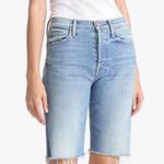 Mother Denim The‎ Tomcat Bermuda Shorts Jackpot Wash Denim Blue Size 27 Photo 0