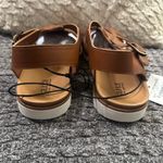 a.n.a a. n.‎ a. Women's Nilo strap Sandals,  Cognac Brown, Sz 11 Photo 5