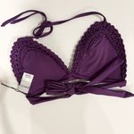 Anthropologie Peixoto Purple bikini top size Large Photo 4
