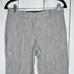 Ann Taylor Tweed Dress Pants Gray Herringbone Sz 2P Petite (30x28) Photo 1