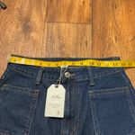 NiMin Clothing Co Jeans Size Small 27 Dark Wash Wide Bootcut Denim Womens Blue Photo 3