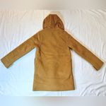 Gap Vintage Y2K  Suede Hooded Winter Coat - Tan/Brown - Women’s XS / Girl’s XL Photo 5
