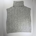 Joie  Light Gray Turtleneck Sweater Vest 🍂🍁 Photo 2