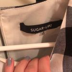 Sugar Lips black and white gingham crop top small Photo 2