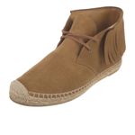 Saint Laurent YSL, , Suede Fringe Trim Accent Loafers Espadrilles, Like New Photo 1