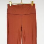 Athleta Elation Split Flare Pant Ancient Mahogany High Rise Yoga Size Small Tall Photo 5