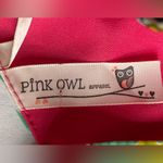 Pink Owl Vibrant Pink Summer Beach Festival Girls Day Out Sleeveless Dress Photo 7