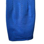 Plenty Dresses Tracy Reese Laser Cut Blue Dress Size 6 Photo 0