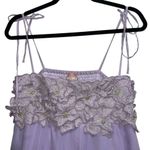 Show Me Your Mumu  Gabriella Floral Appliqué Tiered Maxi Dress In Lilac Photo 5