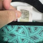 Mondi Vintage Long Sleeve Tunic Teal Blk Geometric Print Made in W Germany Sz 40 Green Size L Photo 3