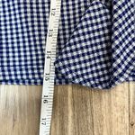 Topshop gingham ruffle blue mini skirt sz 8. Photo 5