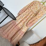 Billabong NEW NWT “Endless Sunset” floral long sleeve maxi dress yellow pink Photo 8