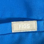 FIGS  Catarina One-Pocket Scrub Top Women's XS Royal‎ Blue V-Neck Short Sleeve Photo 3