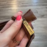 Ecosusi Leather Laptop Messenger Bag Briefcase Satchel Work Brown Bow Photo 11