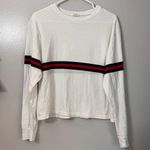 Brandy Melville John Galt Long Sleeve Tee retro stripe Photo 0