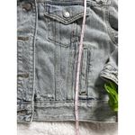 Wild Fable Women's Light Blue Denim Jean Jacket Sz S Button Front Pockets Casual Crooped Photo 6