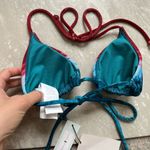 The Bikini Lab [] NWT Patriotic Standard Dip Dye Triangle Bikini Top-small Photo 3