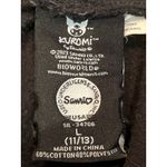 Sanrio  Kuromi Black Sweatpant Joggers Junior Large‎ 11/13 Hello Kitty Photo 3