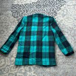 Vintage String Bean Plaid Blazer Green Small Photo 4