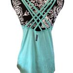 VSX by Victoria’s Secret Sport Strappy Crossback Mesh Tank Top Lightweight Athle Blue Photo 0