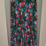 J.Crew Confetti Floral Pleated Midi Skirt Photo 2