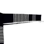 Vineyard Vines Striped Hoodie Sweater Wool Cashmere Navy Gray Stripe Womens XS Photo 5