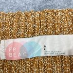 Free People Beach Freya Sweater Tee Shirt Top Orange Knit Pocket Small Photo 3