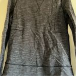 Lululemon Exhalation Pullover II Heathered Marled Black / Gray Long Sleeve Sz 6 Photo 6