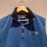 Polar Quality Sportswear Alaska Blue Fleece Zip Up Vest Sz Large Photo 4