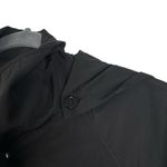 JANE POST NYC Double Layered Trench Raincoat Waterproof Black Medium M Chic Rain Photo 6