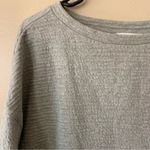 ZARA NWT Long Sleeve Grey Pullover Sweater Size Medium Photo 3