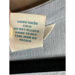 Sundance Baby Blue V Neck Tassels Long Sleeves Flowy Tunic Blouse Size XS Photo 5