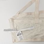 PINK - Victoria's Secret VS PINK Logo Cotton Straight-Neck Bralette / Natural Heather / Size L - 26852761 Photo 4